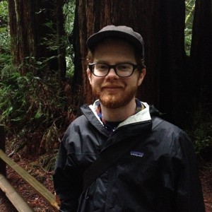 Phil Neff frolicking in Muir Woods